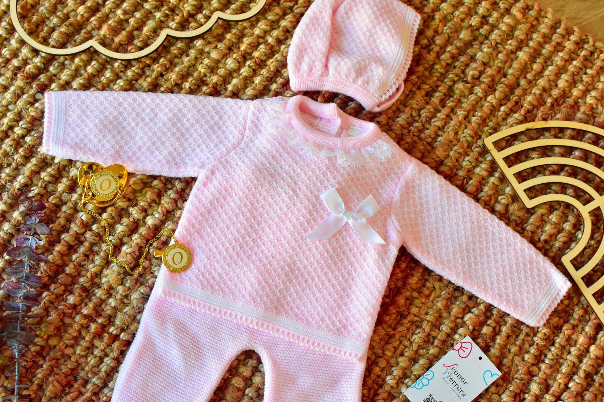 Relief Knit in Pink
