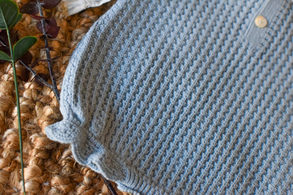 Peto set with bow in Blue