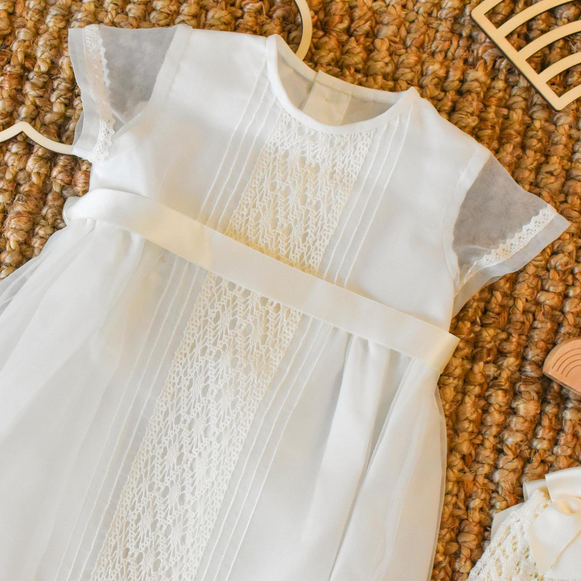 Ceremonial Set for baptism in Beige