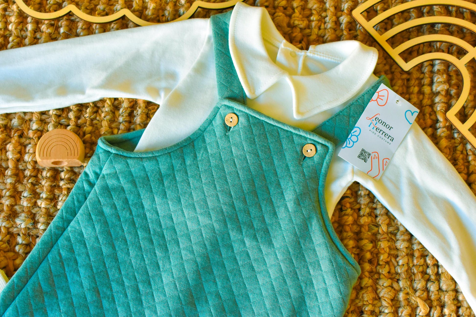 Boy Set Long Sleeve in Brown