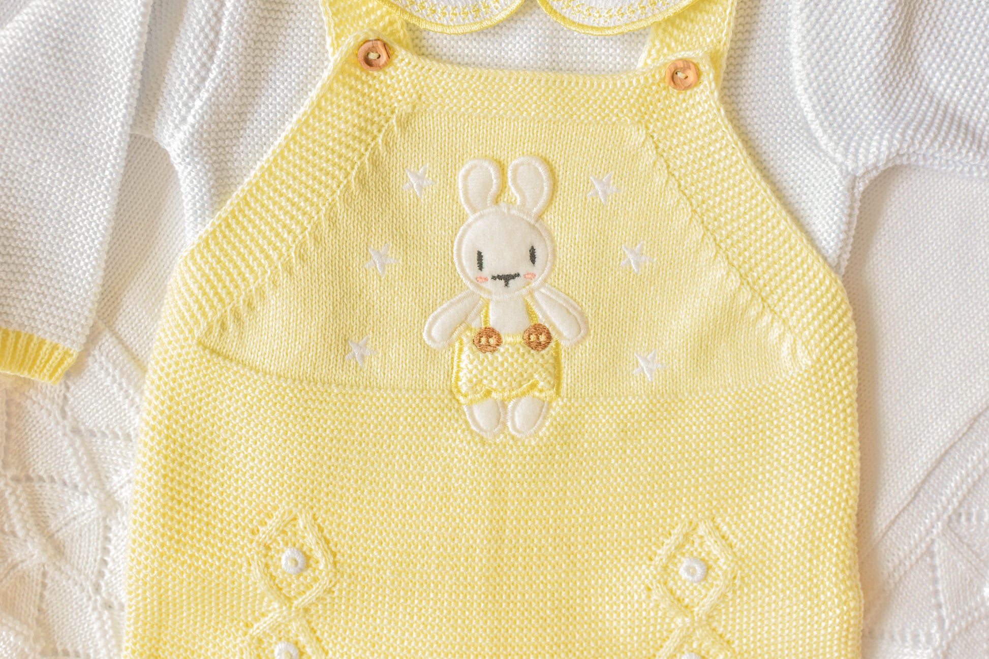 Knit Bunny in Yellow