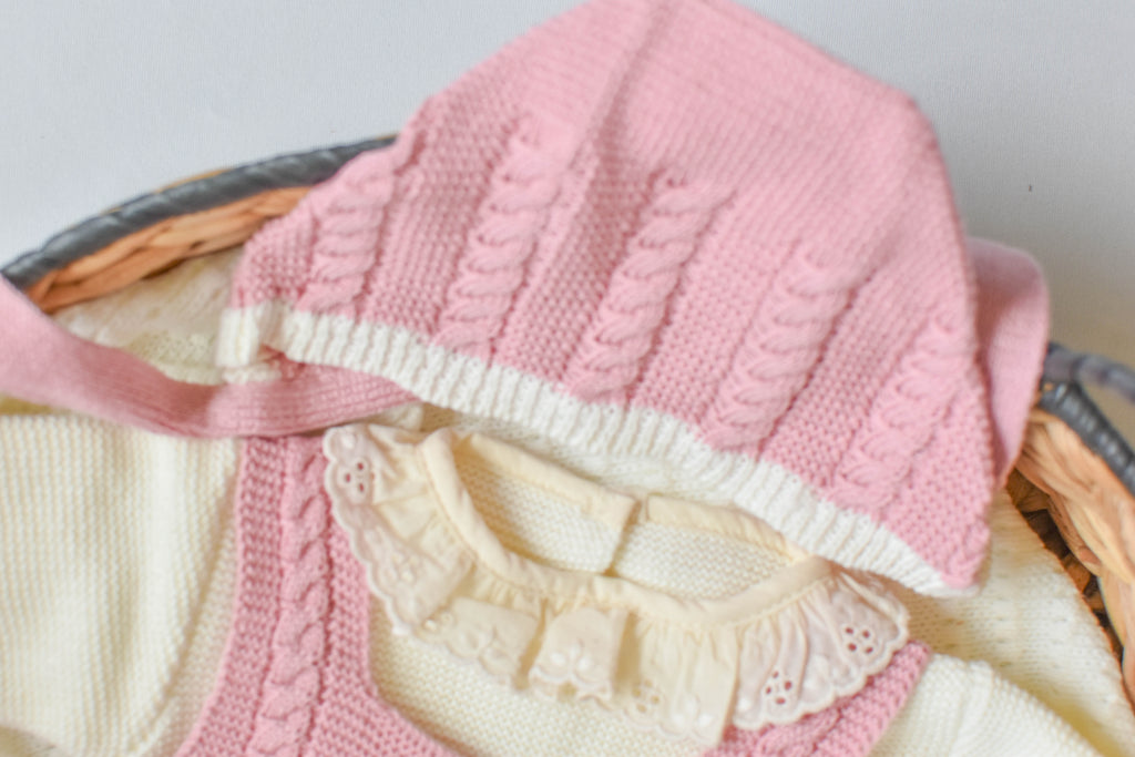 Romper Doble Cable in Old Pink