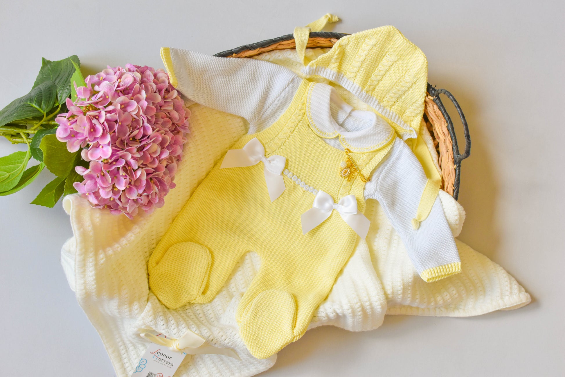 Romper Doble Cable in Yellow