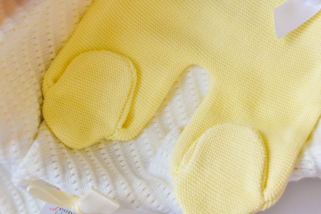 Romper Doble Cable in Yellow