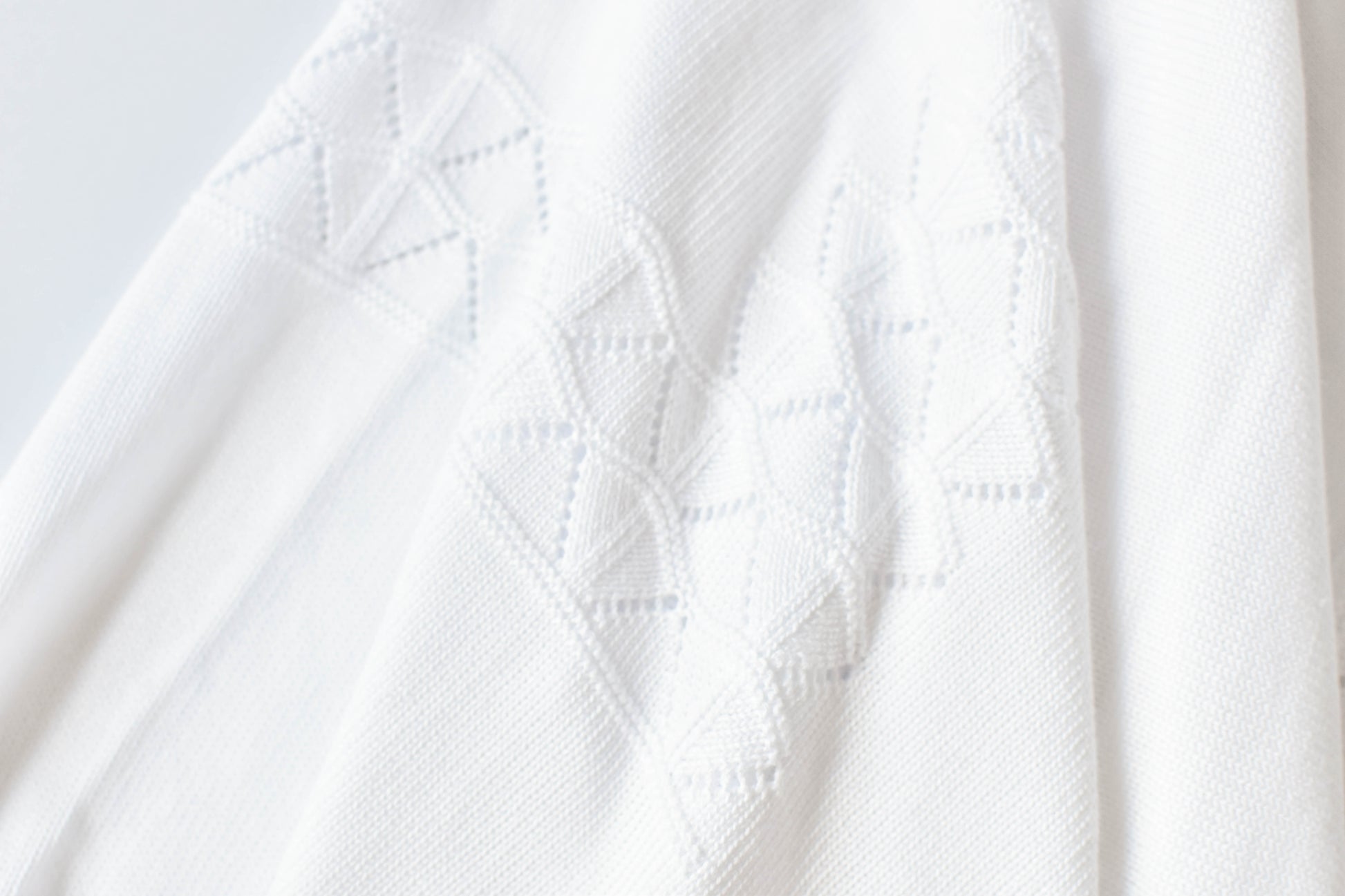 Blanket Cotton Lace in White