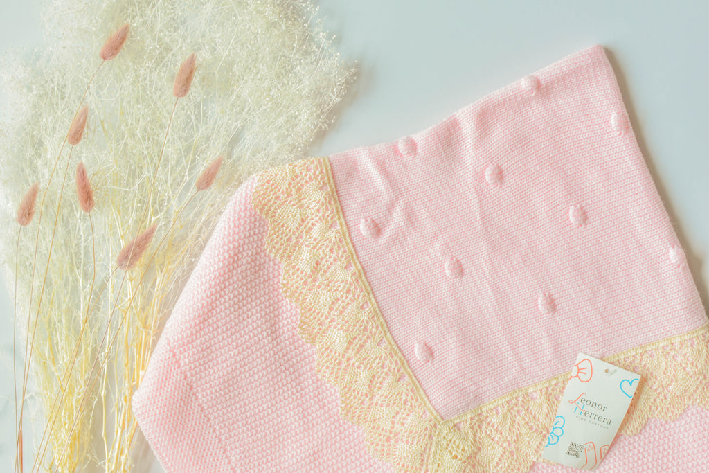 Blanket Point Lace in Pink