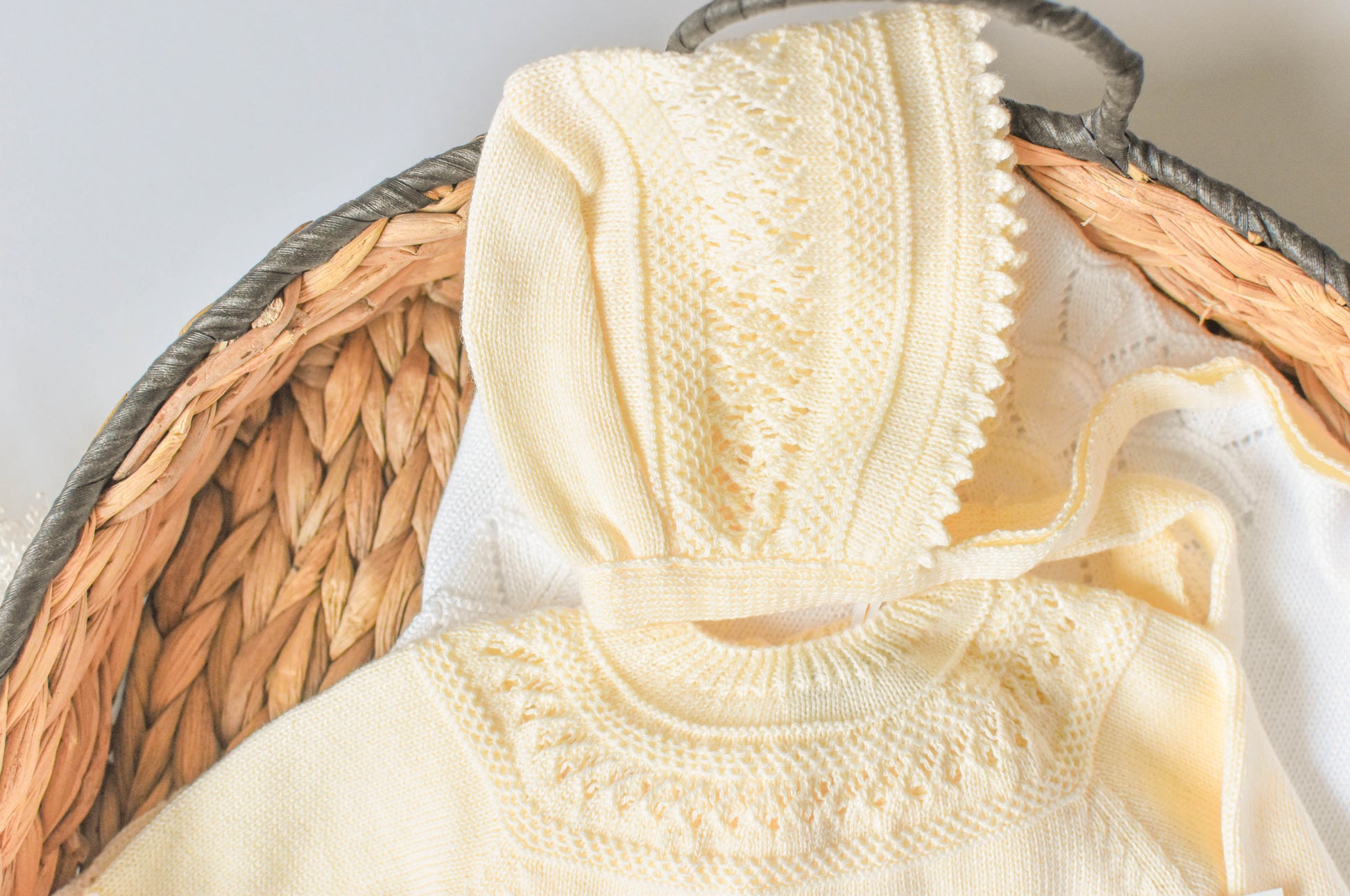 Knit Cotton Set in Beige