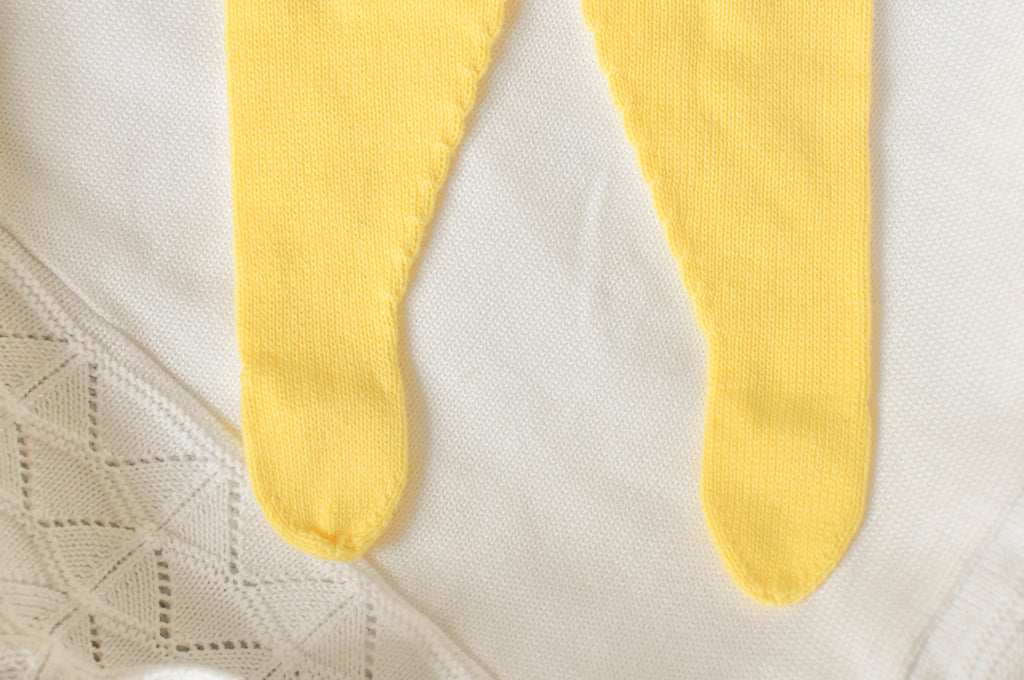 Knit Cotton Set in Yellow