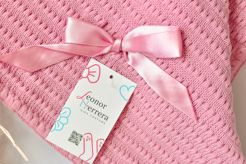 Blanket Newborn in Old Pink