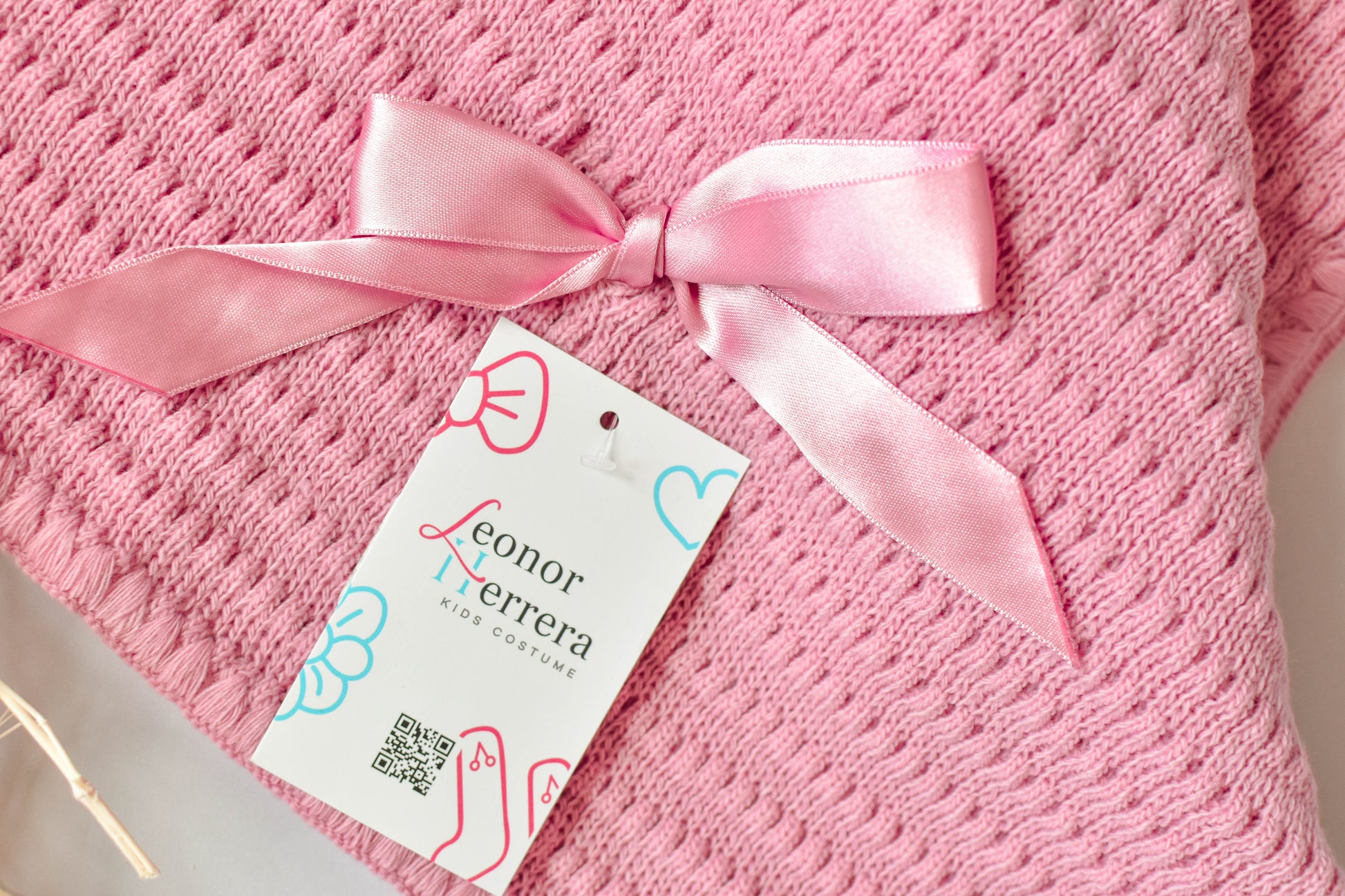 Blanket Newborn in Old Pink