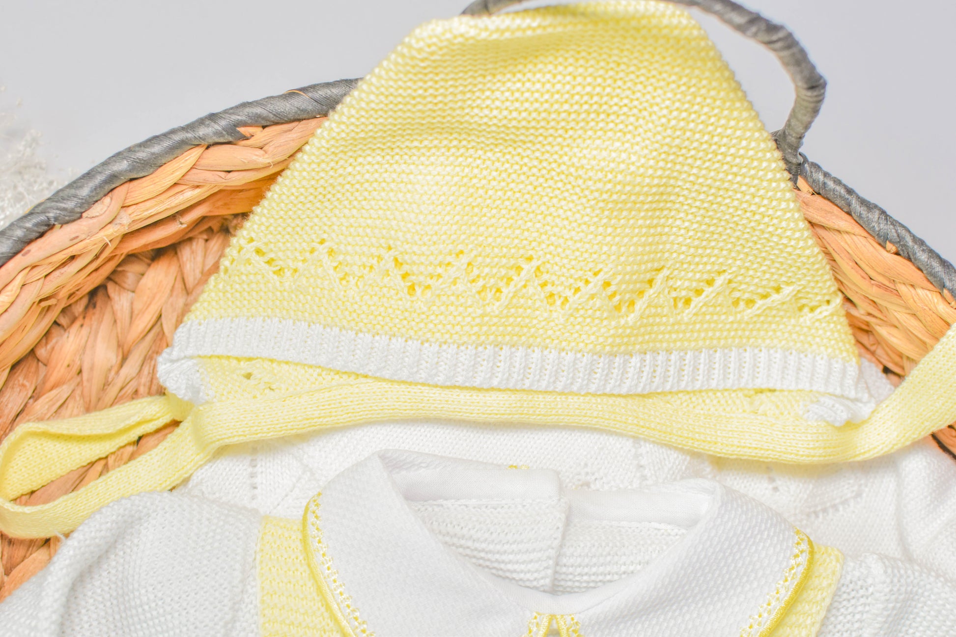 Romper Knit in Yellow