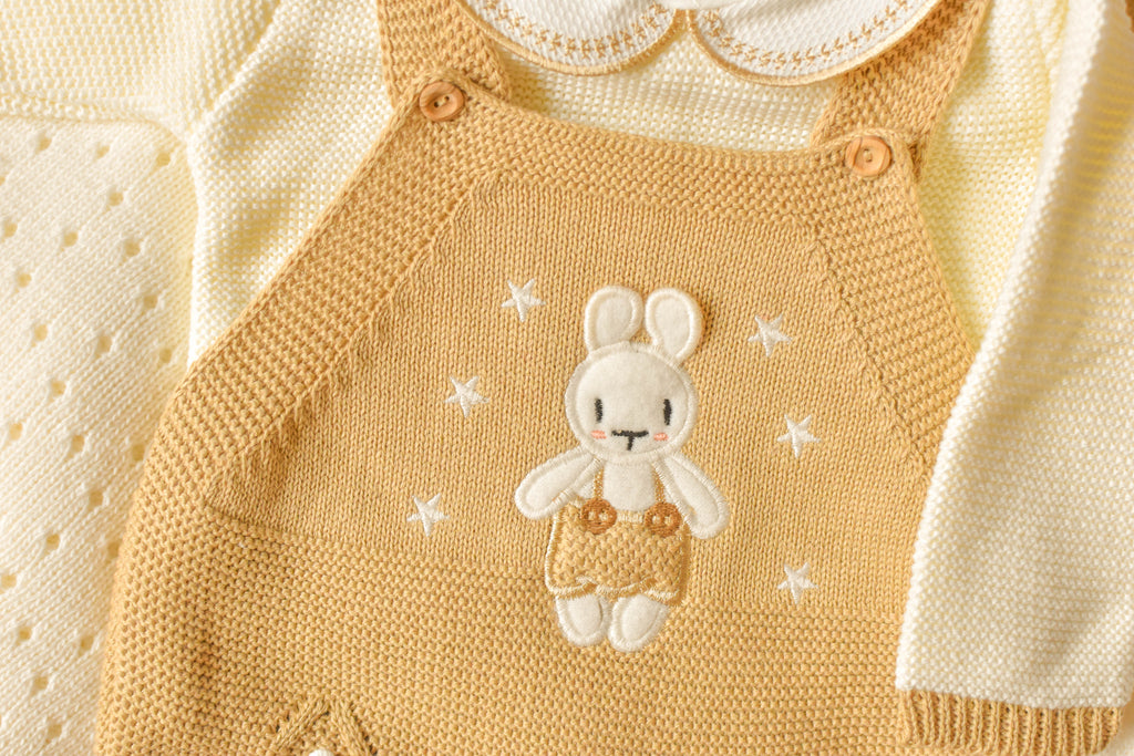 Knit Bunny in Beige
