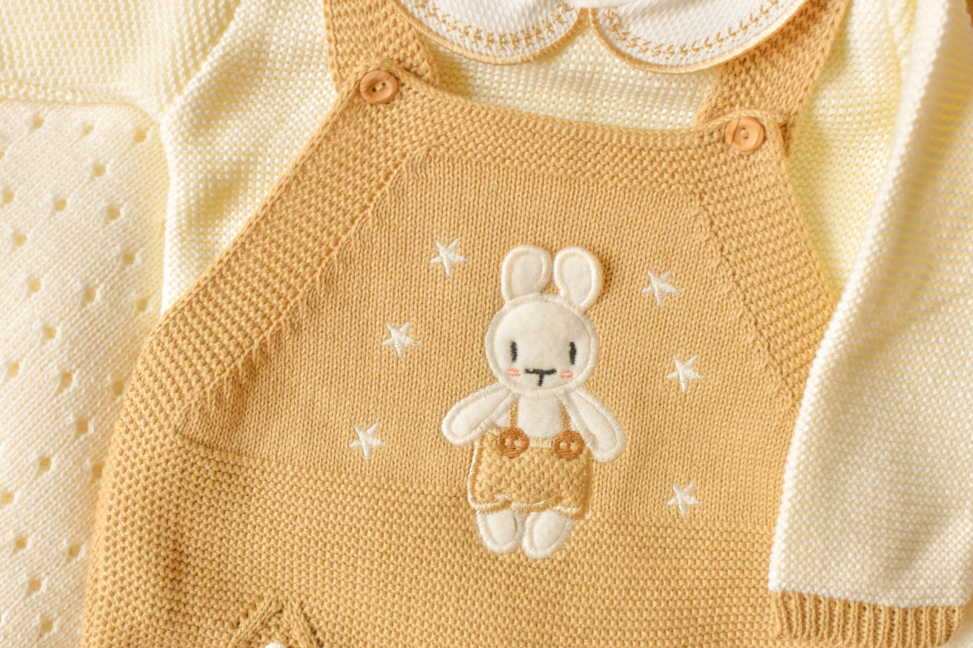 Knit Bunny in Beige