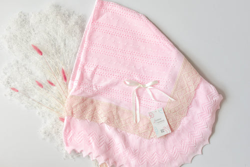 Blanket Bow Lace in Pink