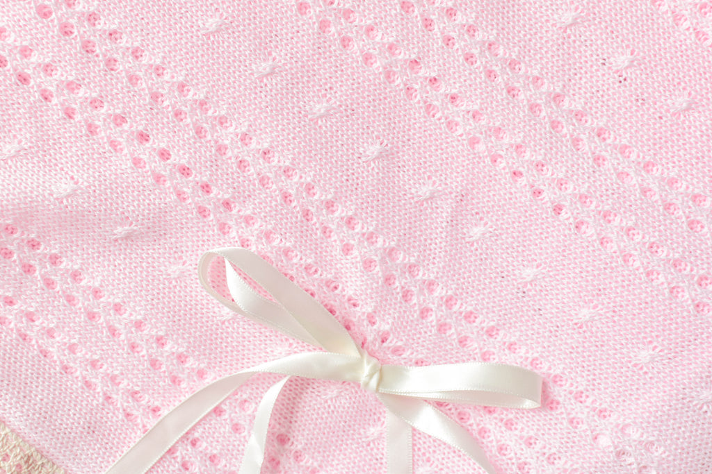 Blanket Bow Lace in Pink