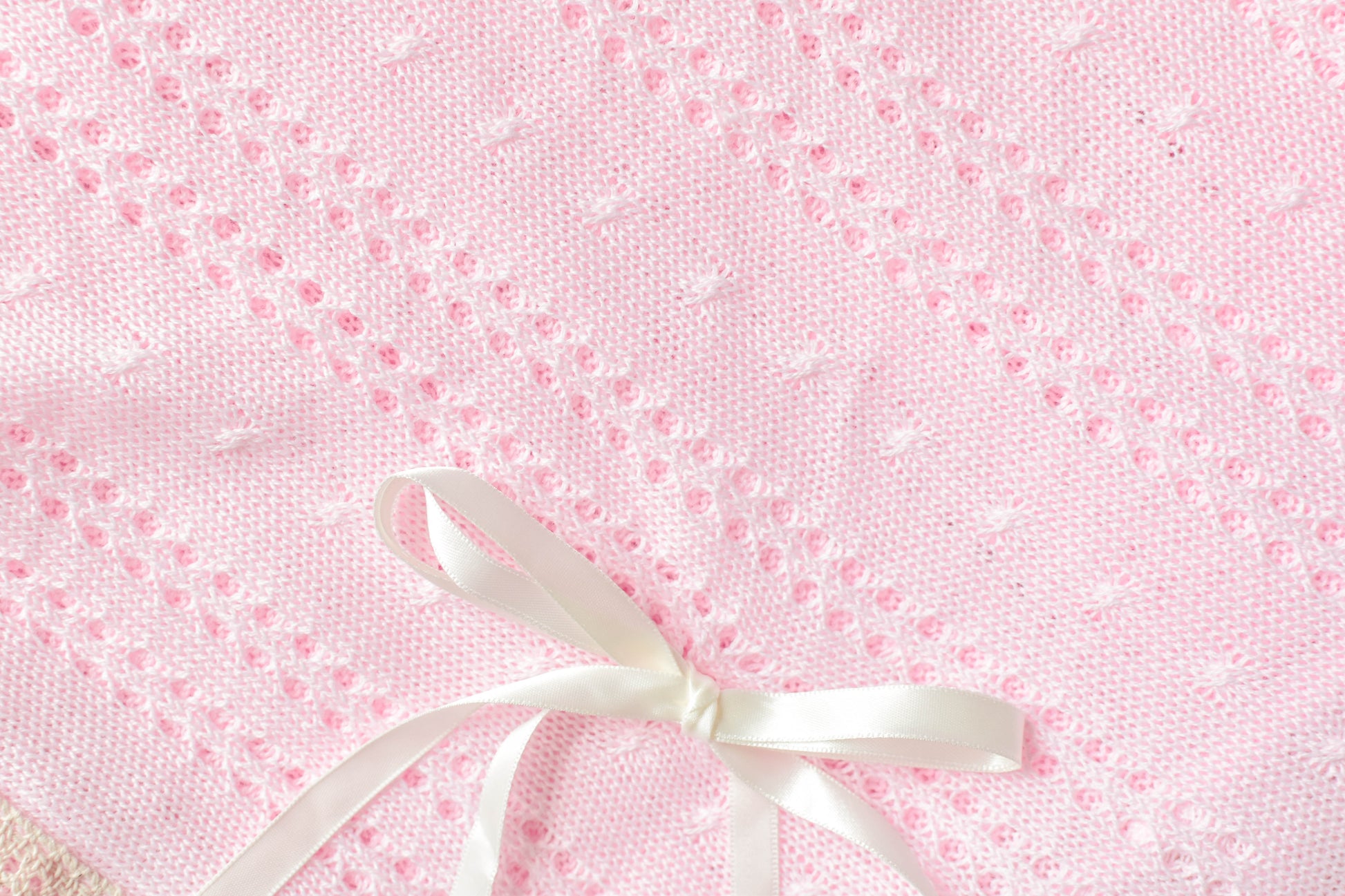 Blanket Bow Lace in Pink
