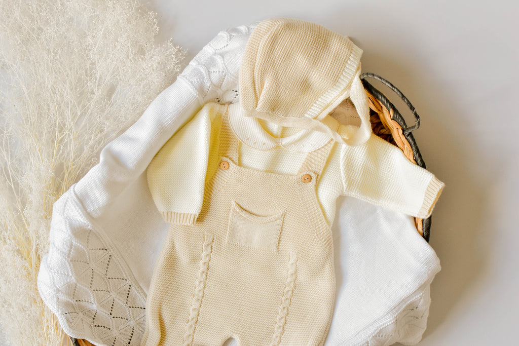 Knit Pocket in Beige