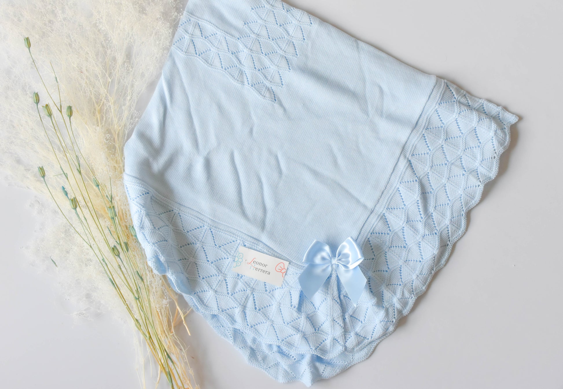 Blanket Cotton Lace in Blue