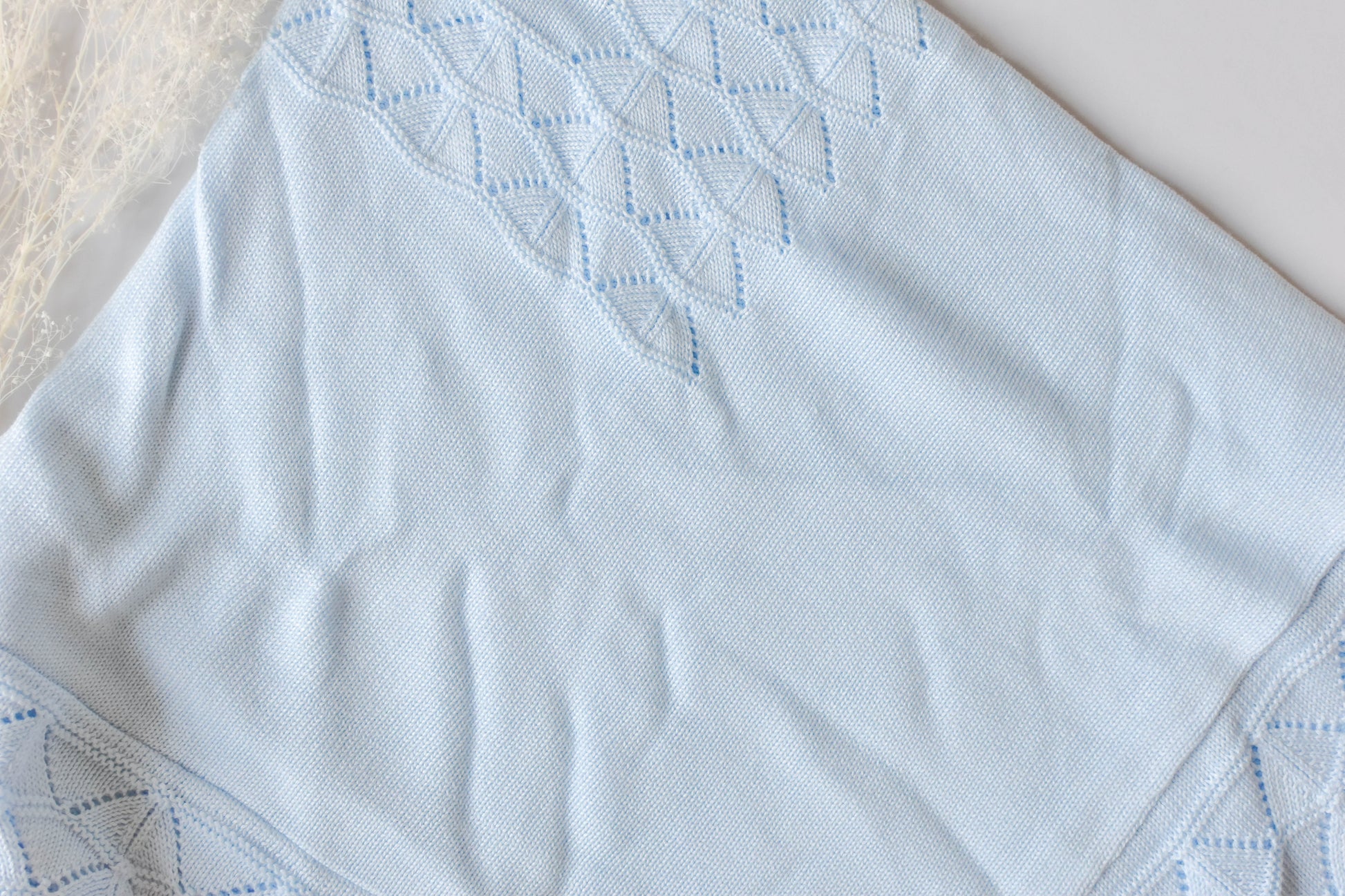 Blanket Cotton Lace in Blue