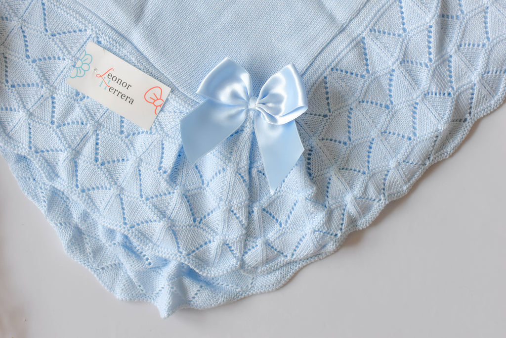 Blanket Cotton Lace in Blue