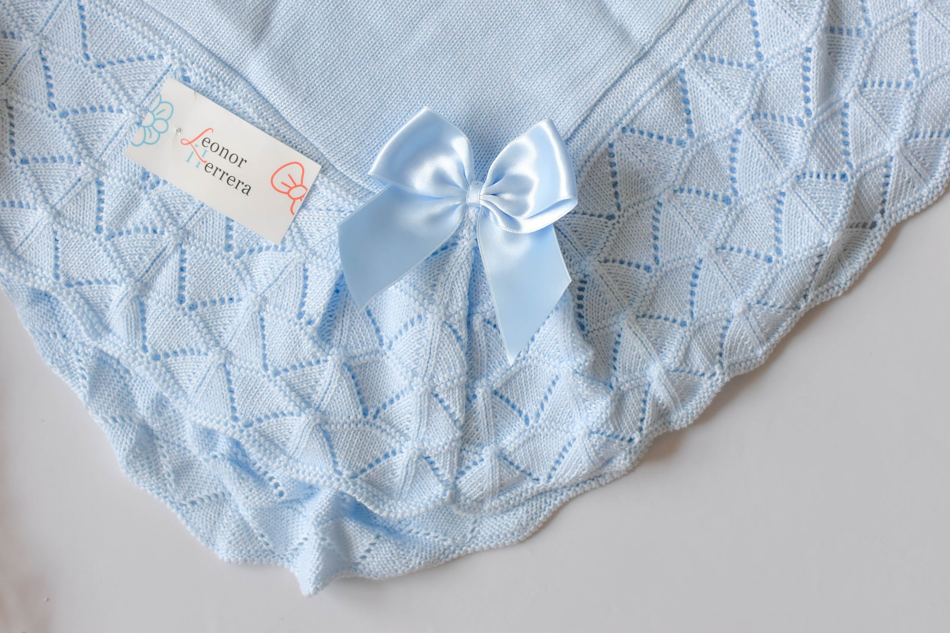 Blanket Cotton Lace in Blue