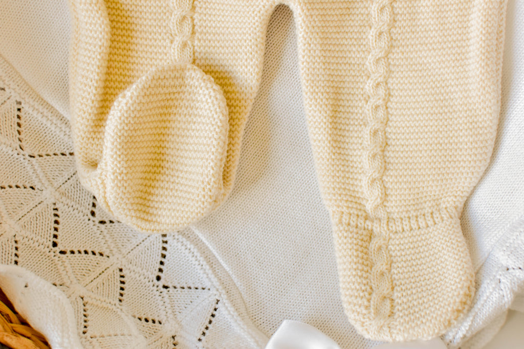 Knit Pocket in Beige