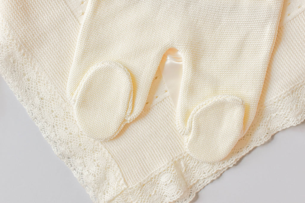 Romper Doble Cable in Beige