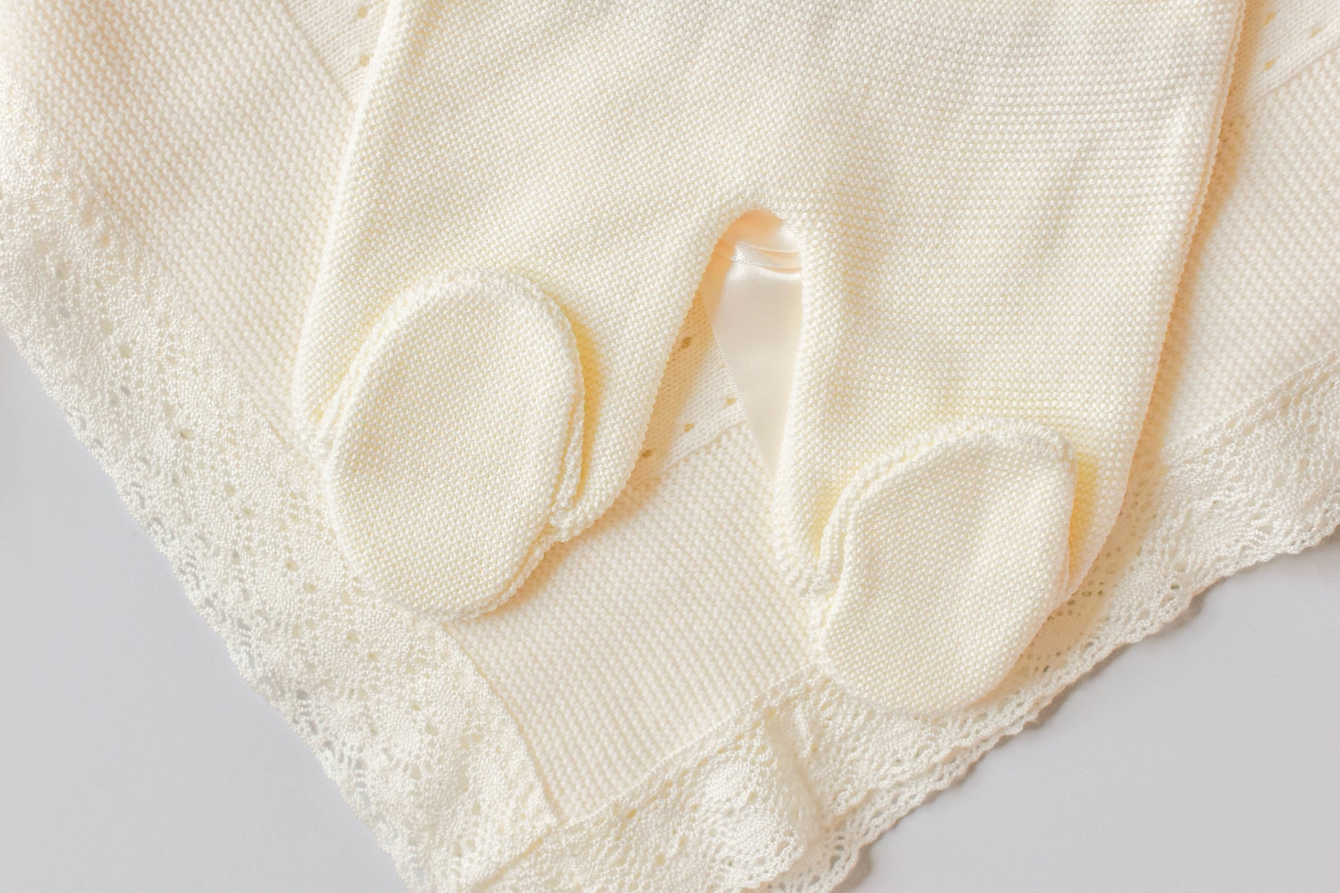 Romper Doble Cable in Beige