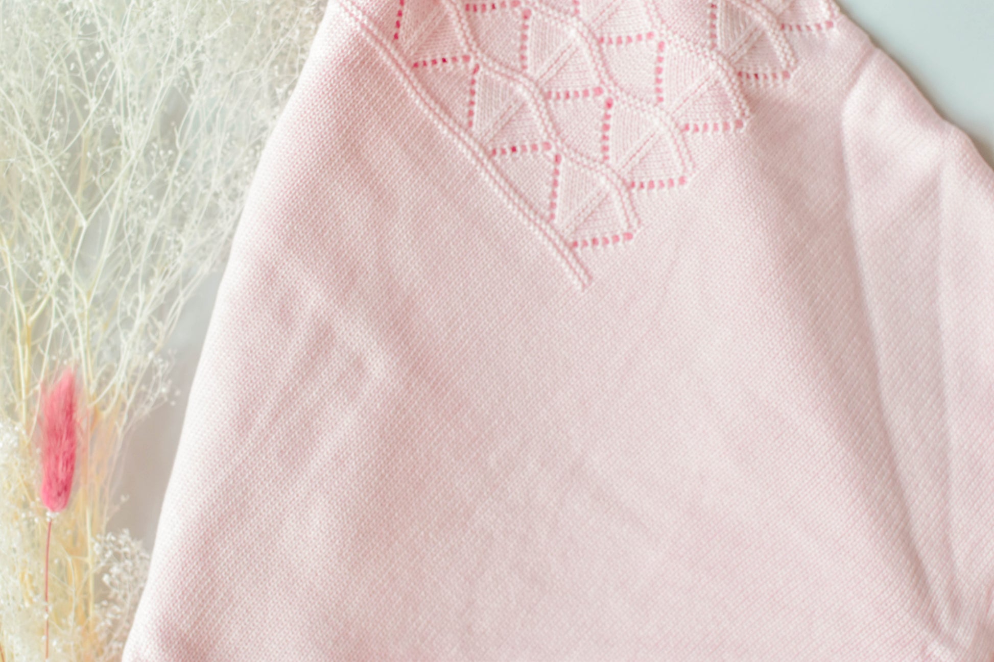 Blanket Cotton Lace in Pink