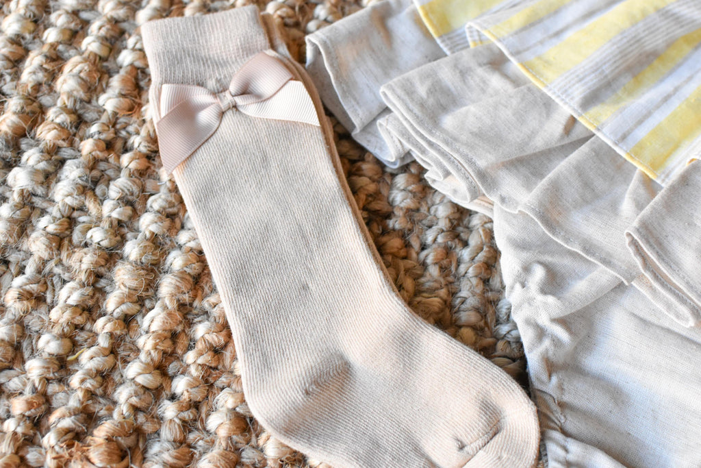 Girl Dress with lines and fabric Swiss