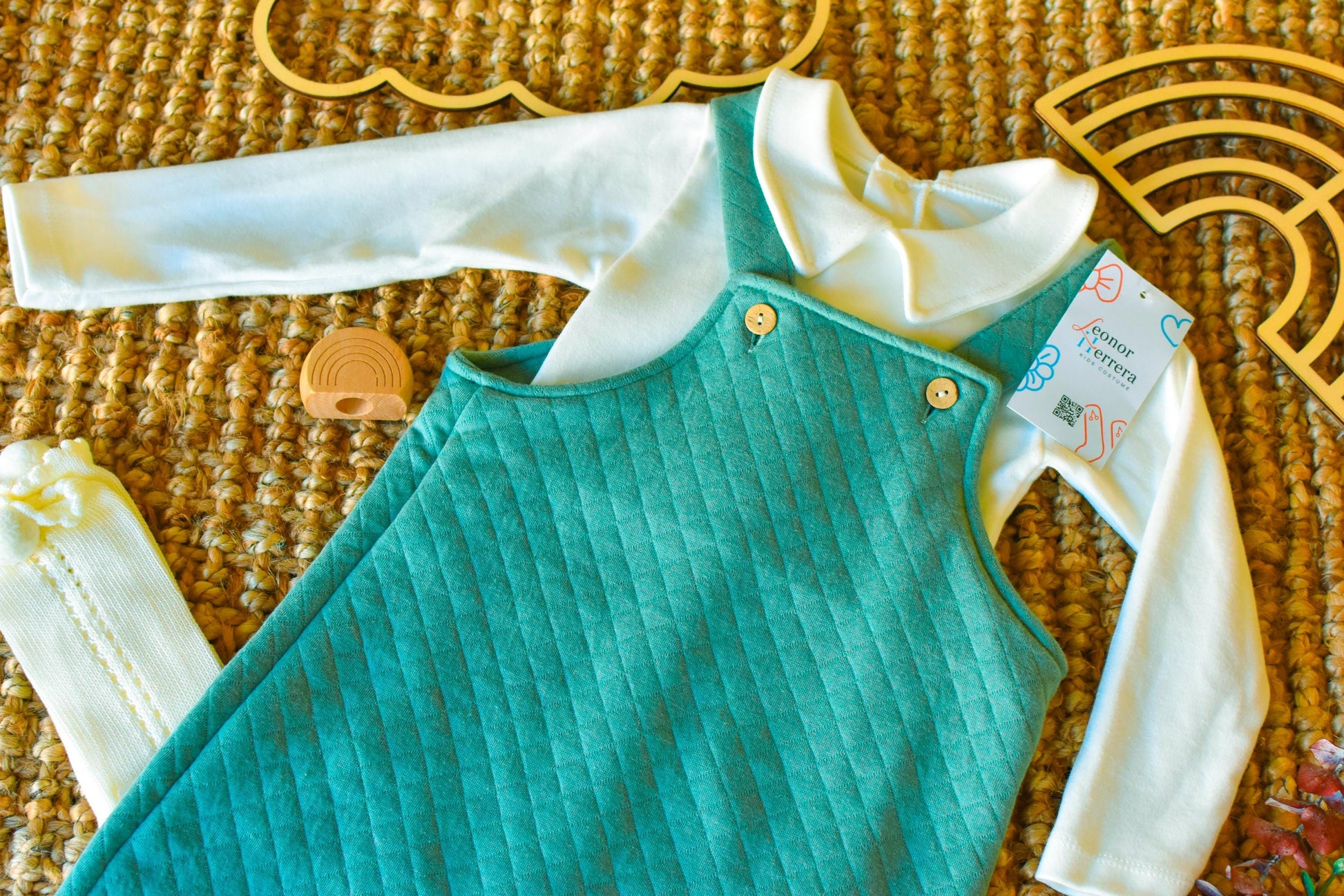 Boy Set Long Sleeve in Brown