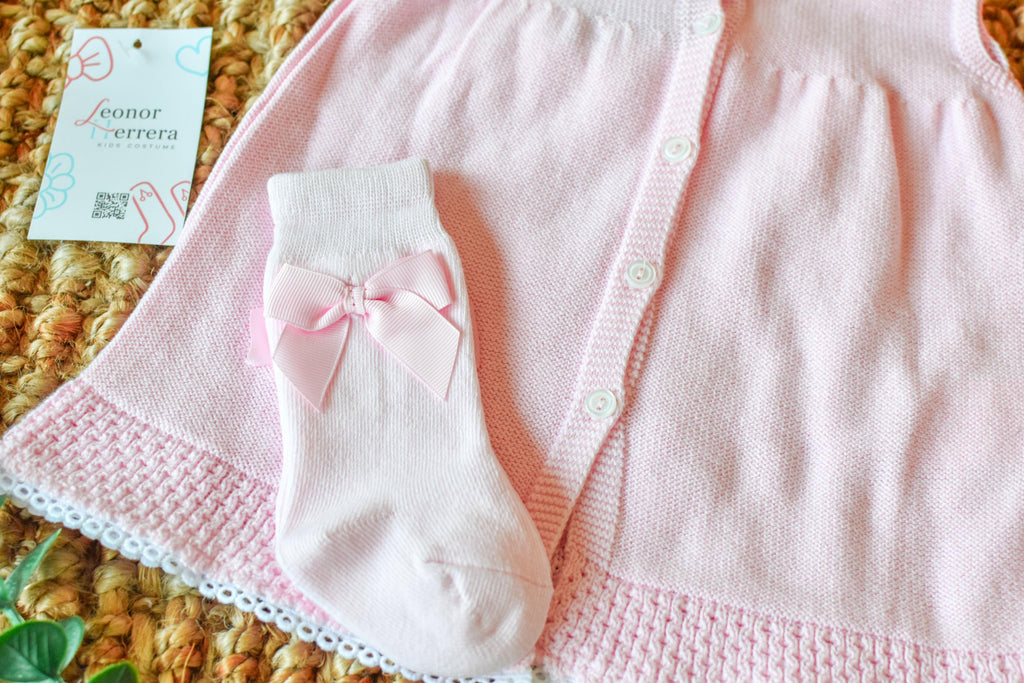 Knitted Dress in Pink