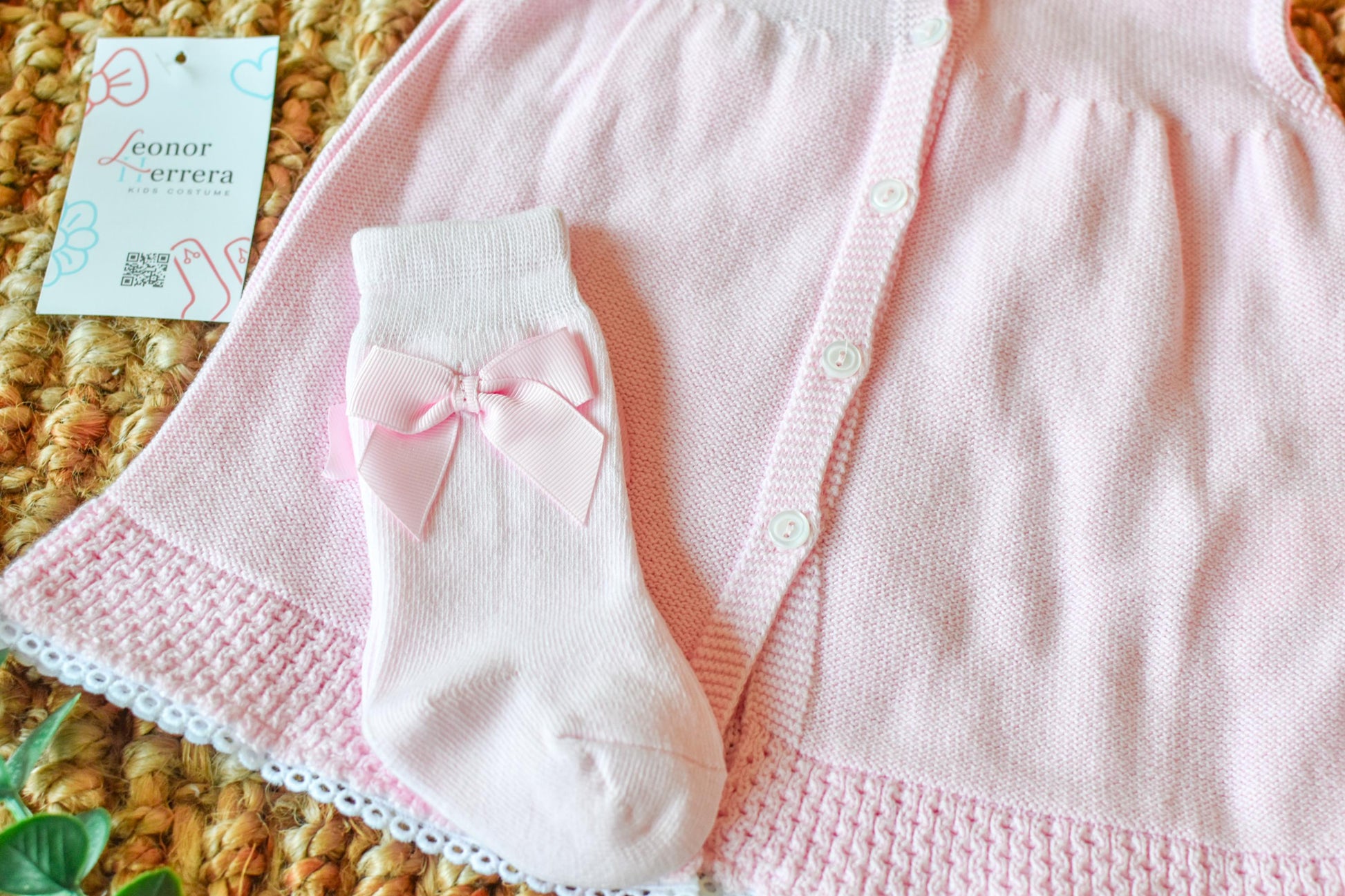 Knitted Dress in Pink