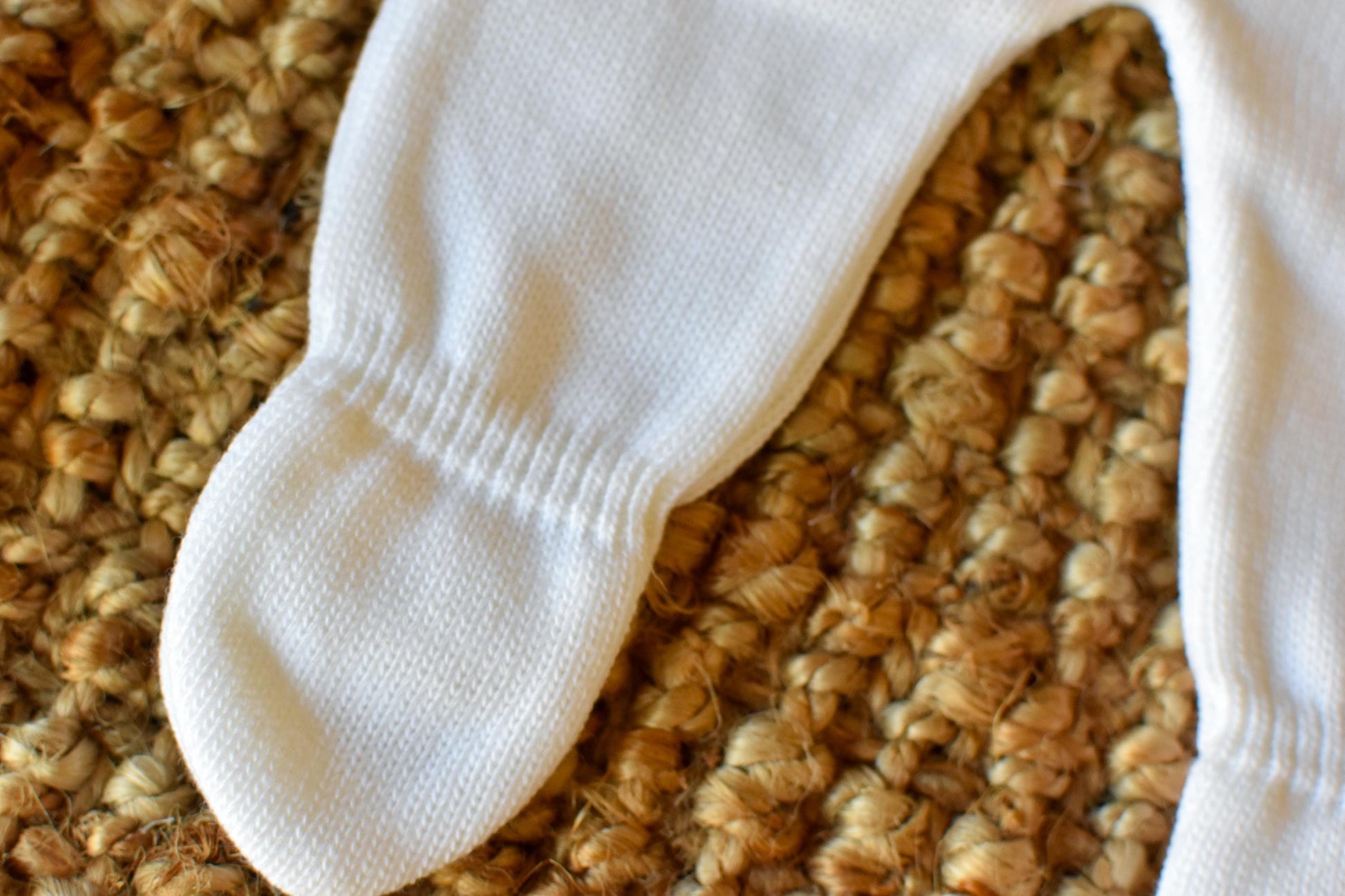 Knitted Bow and Lace in White