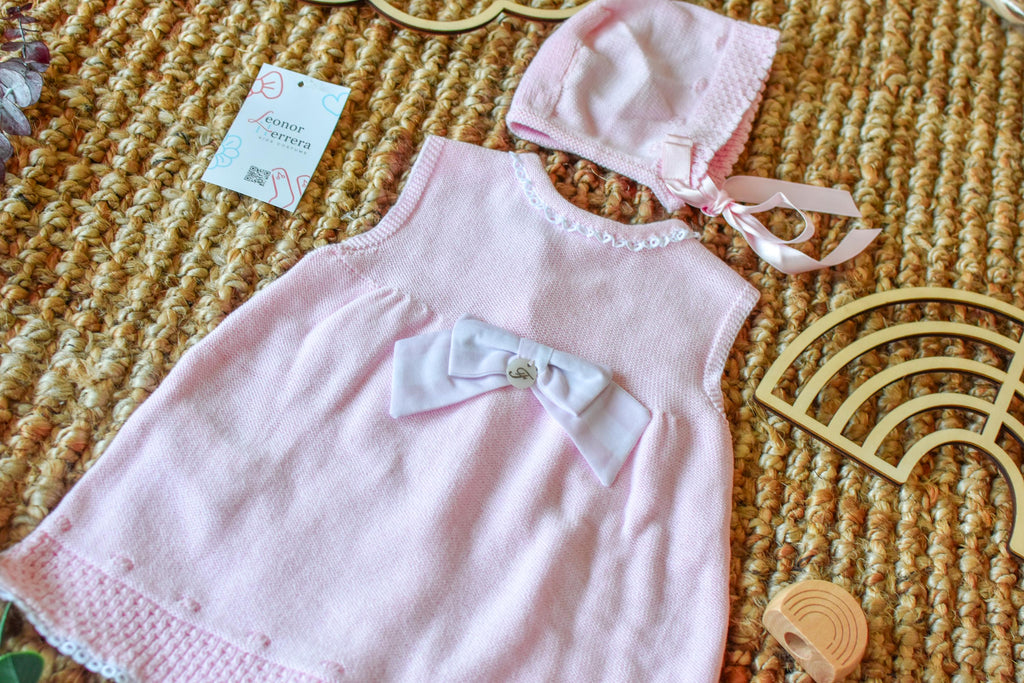 Knitted Dress in Pink