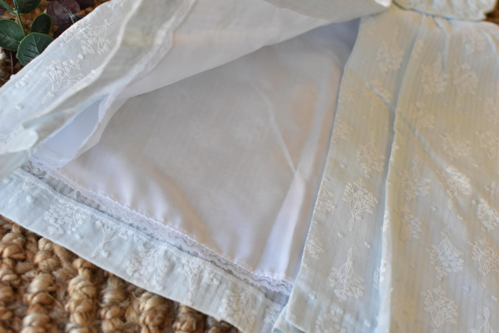 Dress with Bonnet in Salmon