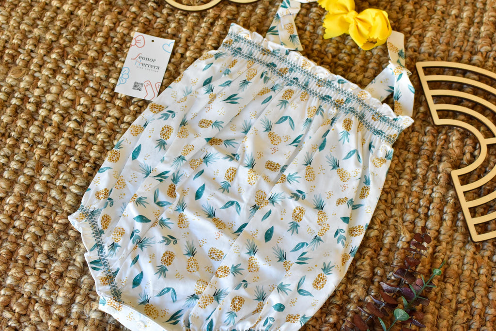 Girl Pinneaple Summer Set