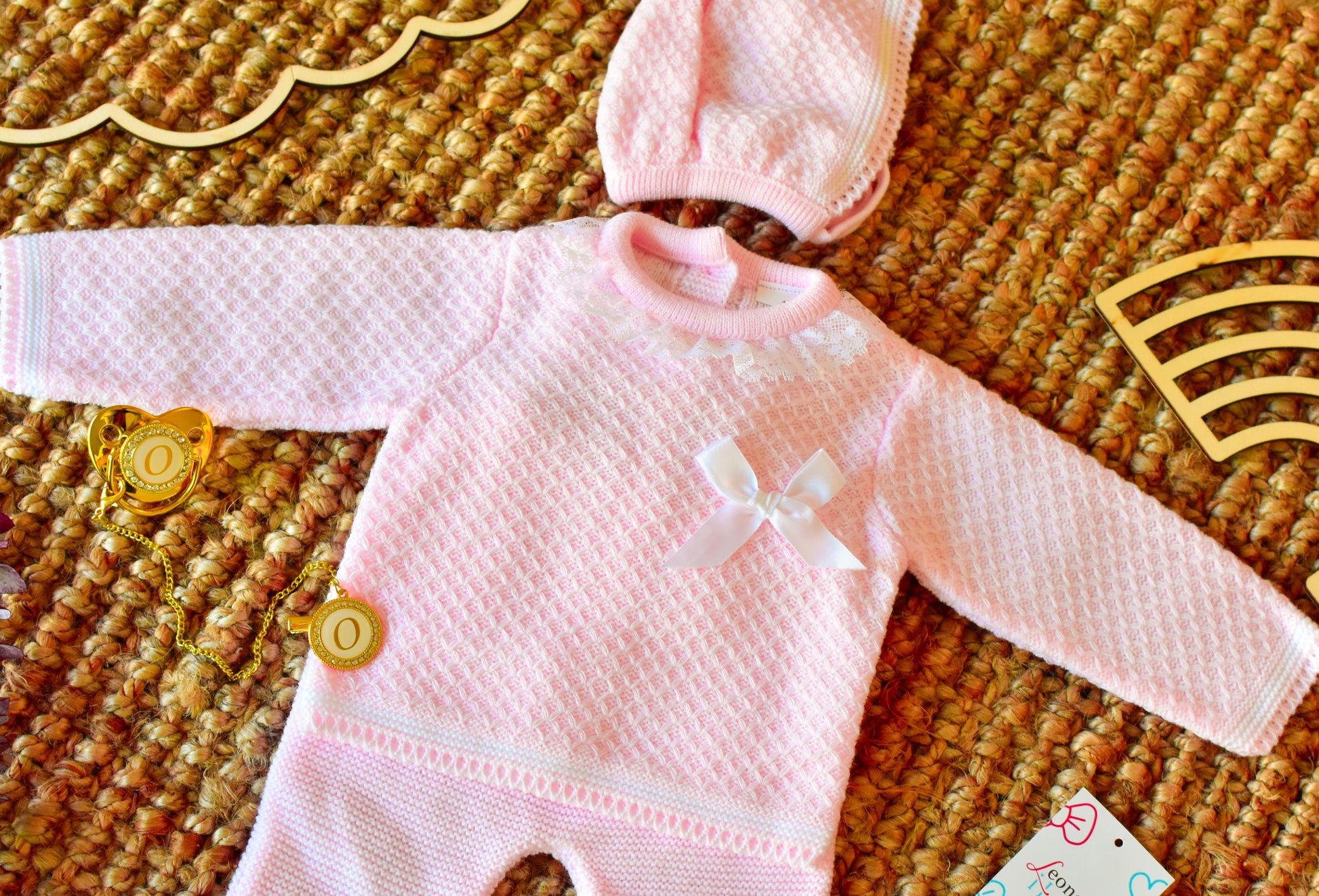 Relief Knit in Pink
