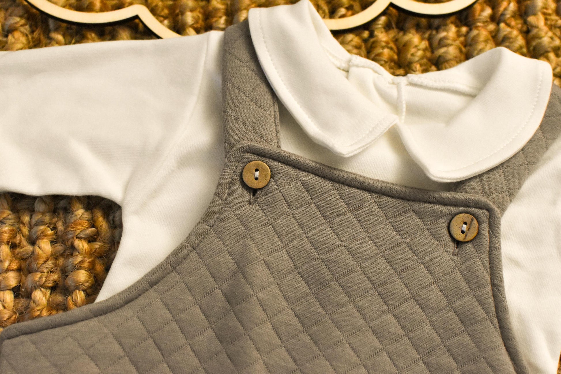 Boy Set Long Sleeve in Brown