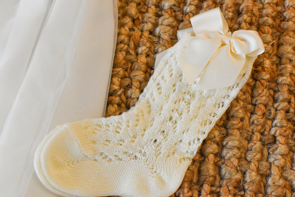 Ceremonial Set for baptism in Beige