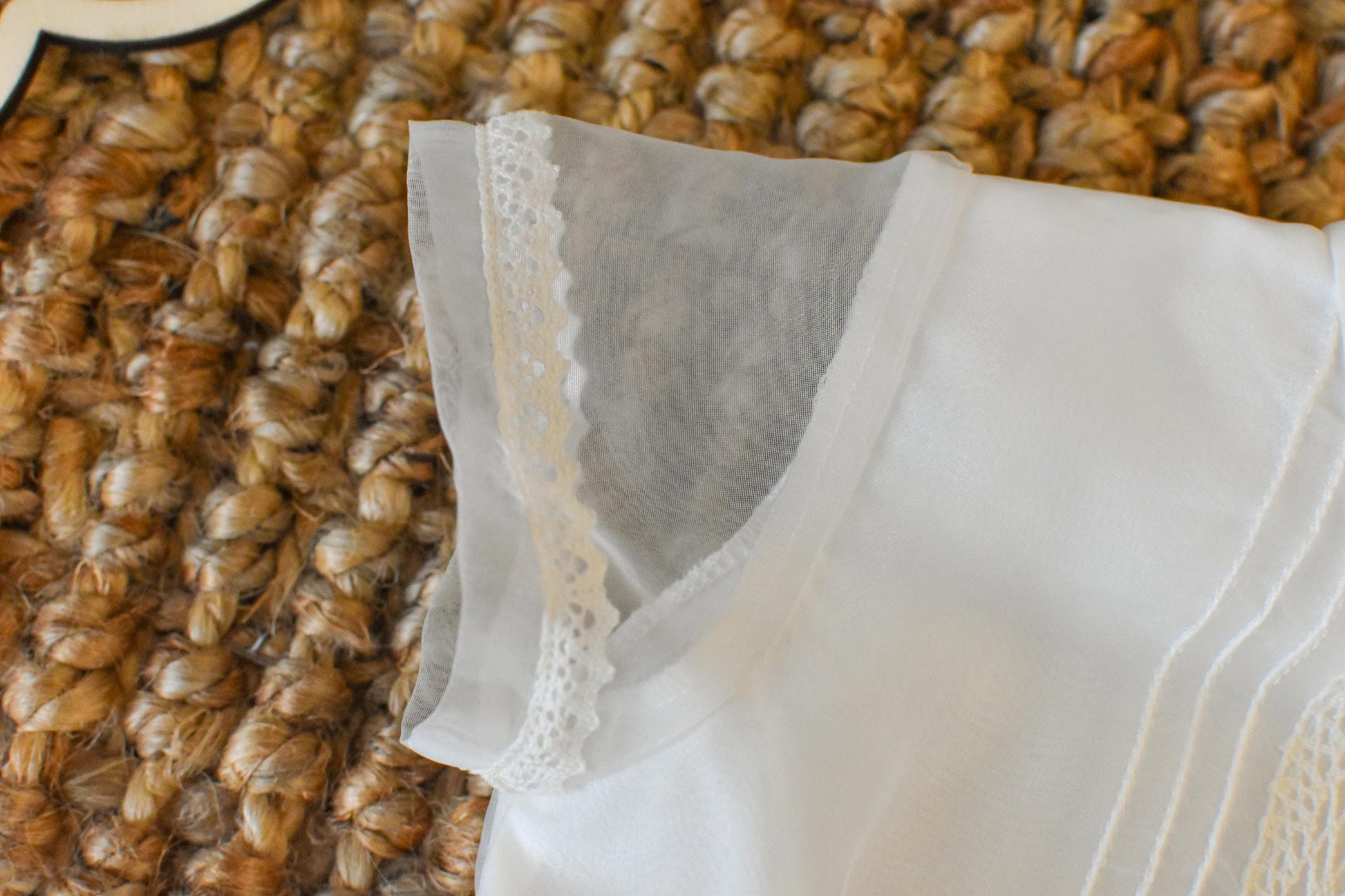 Ceremonial Set for baptism in Beige