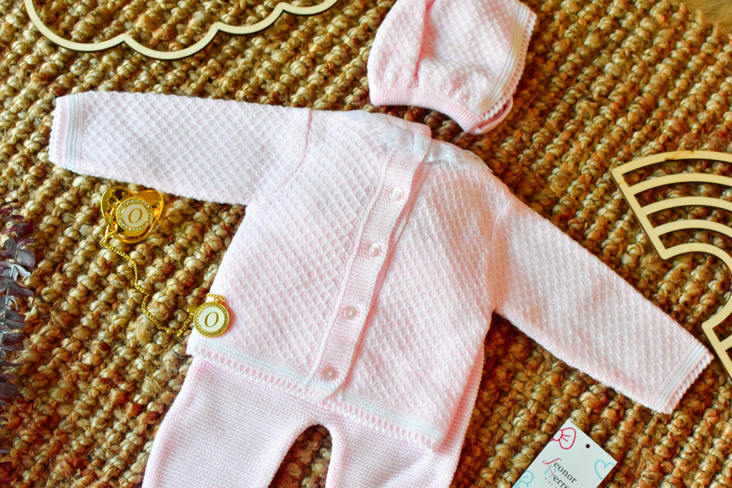 Relief Knit in Pink