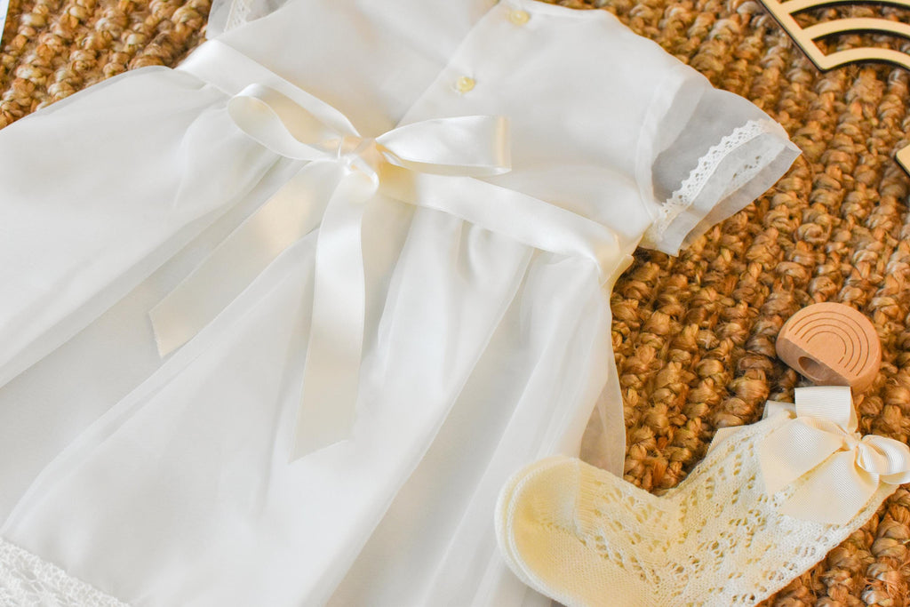 Ceremonial Set for baptism in Beige