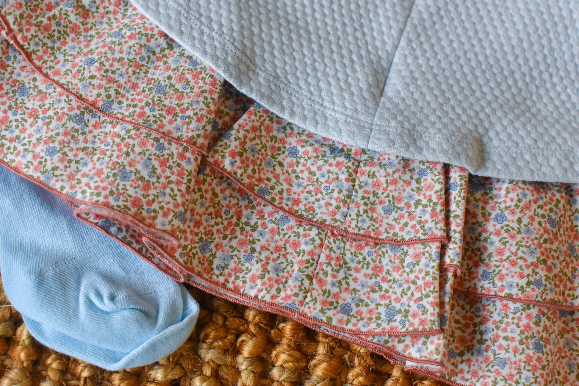 Spanish Dress for Girl in Blue