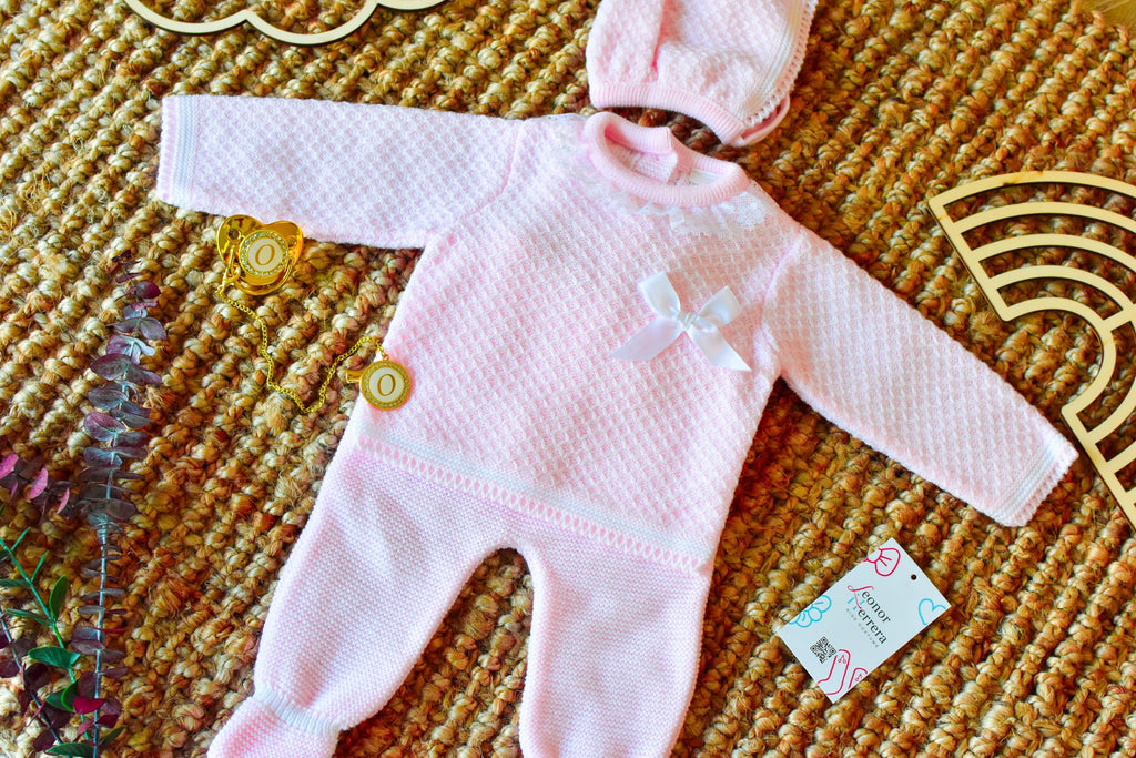Relief Knit in Pink