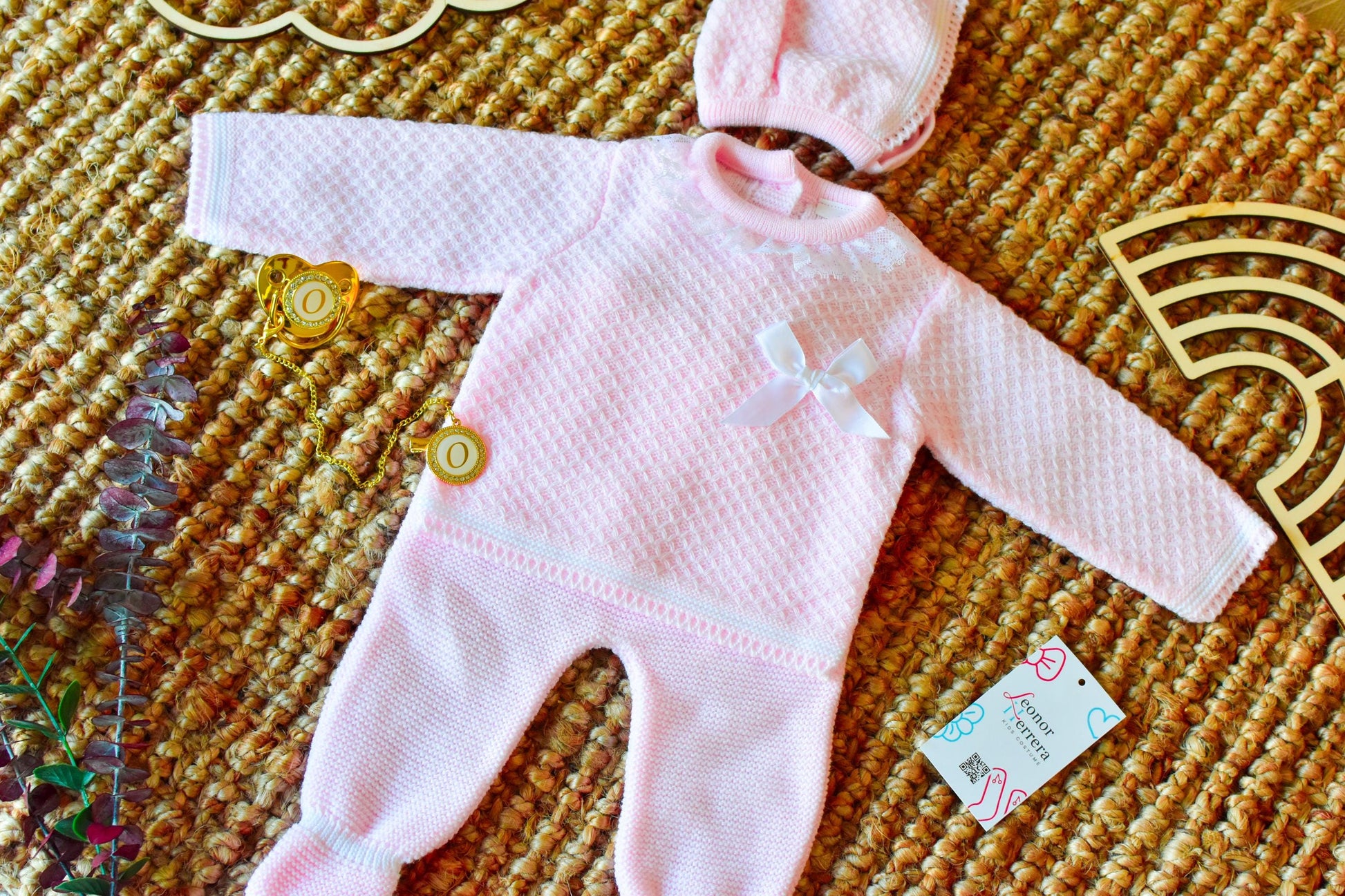 Relief Knit in Pink