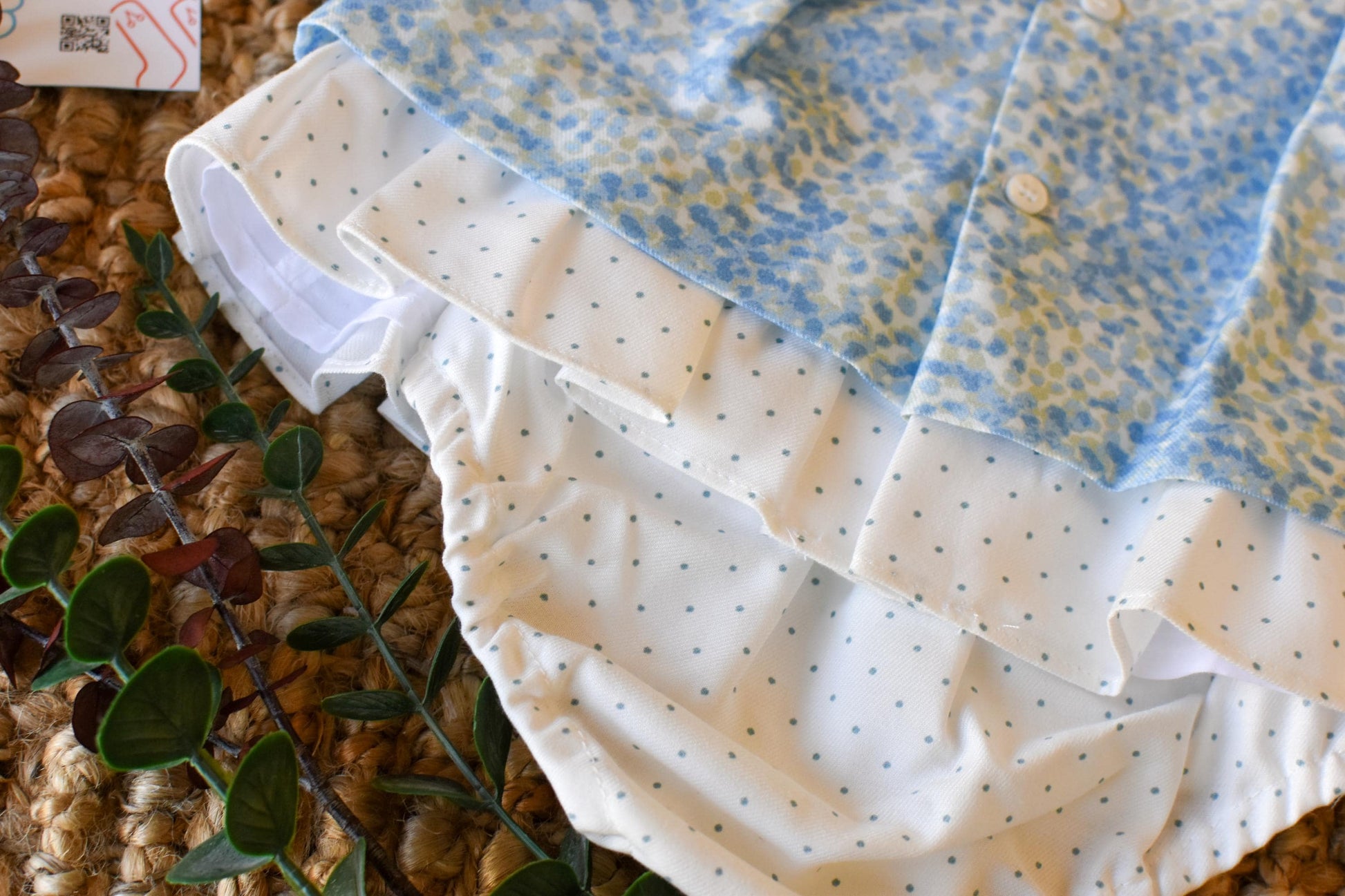 Dress Ponits in Blue