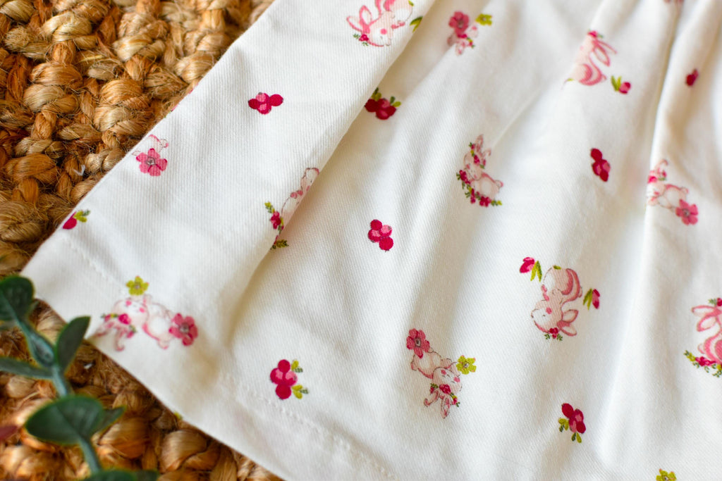 Bunny Dress in Old Pink