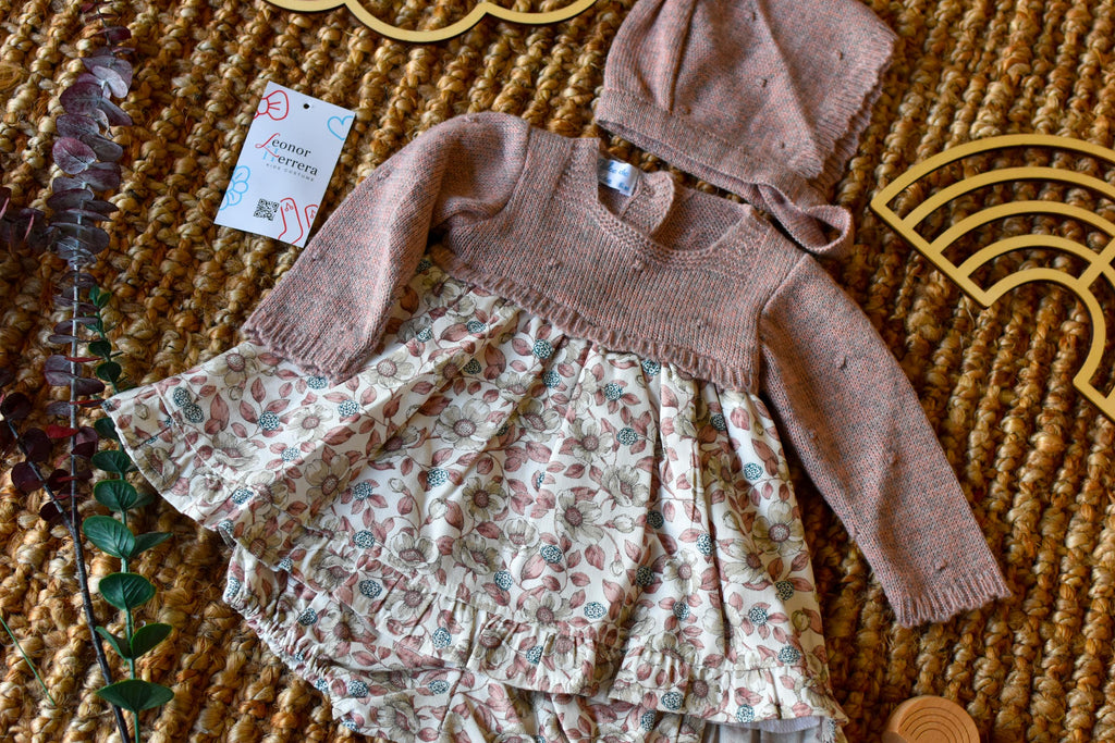 Dress Flowers in Old Rose