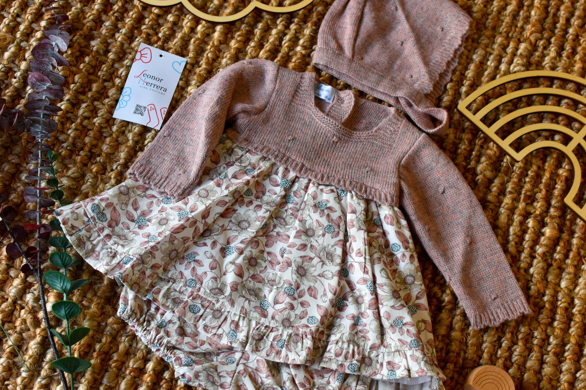 Dress Flowers in Old Rose